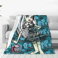Monster High Antklodė Draculaura Flanelė Naujoviška Šilta Mesti Antklodė Lovai Svetainei Tekstilės Dekoras pikniko antklodė Coraline 30x40in