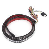 60in LED Tailgate Lamp Bar Running Light 3 Row Chips IP65 Waterproof 12‑24V Universal