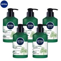 NIVEA Men's Refreshing Facial Cleanser 5x150ml