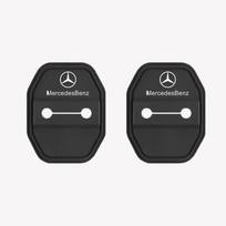 Automobilio silikoninės durų spynelės apsauginiai dangteliai Lipdukai Priedai Mercedes Benz AMG W126 W140 W190 W222 4MATIC W204 W212 W203 2Pcs-Mercedes Benz
