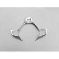 For Volkswagen VW Tiguan MK2 Golf 7 7.5 Polo T-Cross T-ROC Jetta 2017- Car Steering Wheel Buttons Frame Cover Trims Sticker Silver A
