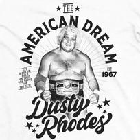 Retas DUSTY RHODES Medvilninis Unisex T-shirt Vyrams Visų Dydžių S