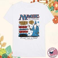 Magic The Gathering Tai ne tik fazė Barge'o burtininkas marškinėliai Unisex T-shirt XXXL