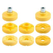 8Pcs Front & Rear Strut Mount Support Bushings Lower & Upper For X5 E70 X6 E71