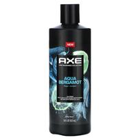 AX, Aqua Bergamot kūno prausiklis, šalavijas ir kadagys, 18 fl oz (532 ml)