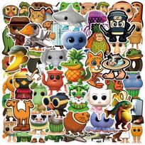 55Pcs Tung Sahur Italian Brainrot Stickers Kit ideal for Laptop Water Bottle Helmet Phone Skateboard DIY Notebook Decals Amusing