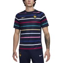 Nike FFF Academy Pro Namų futbolo marškinėliai Vyriški Juodi Mėlyni FJ2727-499 M