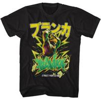Street Fighter Blanka Graffiti T-ShirtBlack Unisex T-Shirt XL