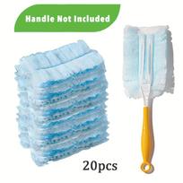 Replaceable Microfiber Dusting Cloth Refill for Home/Car Cleaning Table Top Dusting Accessories (Handle Not Included)