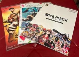 One Piece Premium Card Collection 25th Live Action Film Red Edition set 3