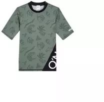 O'Neill UV Mix & Match Cali Pirmoji 13 colių maudymosi šortai Crazy Skin Jr marškinėliai 92800613842