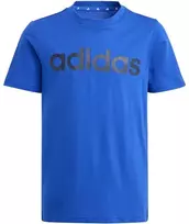 adidas Essentials linijinio logotipo medvilniniai marškinėliai Jr IB4090