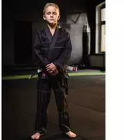 BJJ Gi vaikams juodas + NEMOKAMAS DIRŽAS - X-SERIES M0