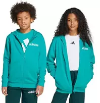 Adidas Essentials žalias vaikams sportinis kostiumas JN2427