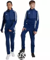 adidas Tiro 24 žieminės vaikiškos kelnės mėlynos IY0117
