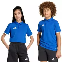 adidas Entrada 26 vaikiški polo marškinėliai mėlyni JZ6625