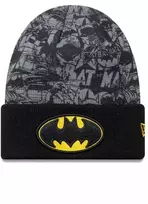 New Era Batman Jaunimo DC Juoda Megzta Kepurė su Atvartu - 60691137