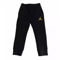 Air Jordan Vaikams JDB Jumpman Juodos Sportinės Kelnės - 85A678-023