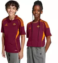 adidas AS Roma 25/26 namų bordo spalvos vaikiški marškinėliai JX2613