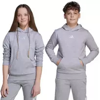 adidas Essentials bliuzonas su gobtuvu vaikams, pilkas JV9995