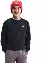 Nike Sportswear Club Fleece Vaikiškas bliuzonas Juodas FD3006 012