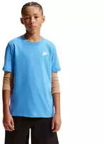 Nike Sportswear vaikiški marškinėliai šviesiai mėlyni FZ5177 412
