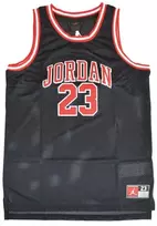 Air Jordan Junior Michael Jordan 23 vaikiški krepšinio marškinėliai, juodi - 95A773-023