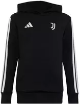 Vaikiškas „adidas“ „Juventus“ futbolo klubo džemperis su gobtuvu, juodas, KF9867