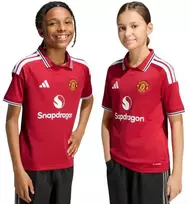 adidas Manchester United 26/27 namų aprangos marškinėliai raudoni KC4796