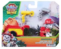 Spin Master Paw Patrol ir dinozaurai Figūrėlė Marshall su gelbėjimo priekaba ir priedai Dino Film