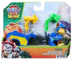 Spin Master Šuniukų patrulis ir dinozaurai Figūrėlė Chase su gelbėjimu, priekaba ir priedai, dino filmas