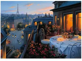 Ravensburger 1000 Puzzle Dėlionė: Paris Balcony
