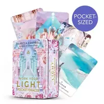 Hay House Campbell Rebecca Work Your Light Pocket Oracle: A 44-Card Deck and Guidebook