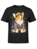 Zen Builder Corgi TShirt Unisex S
