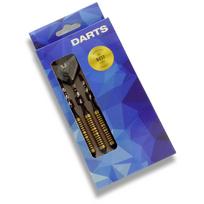 Brass Darts Set with Copper Barrel and Aluminum Shaft 3 Throwing 26g Darts for Dart Game Training juoda