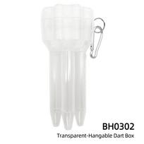 Penpen Plastic Dart Case Box with Steel Tip Darts BH0302-Customizable for Playing Dart Games