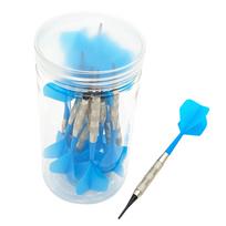Portable Durable Plastic & Iron Barrels Dart Organizer Case for Sport Dart Games Customized Color Penpen Model 004 15 Pieces/Box dangaus mėlyna spalva
