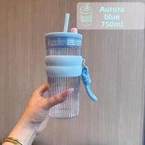 Collectors Edition Plastic Cup With Hot Resistance For Office And Travel Use mėlyna