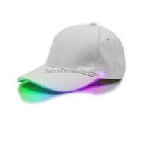 Custom Cotton Snapback Light Hat Truck Driver Rave LED Baseball Cap Luminous Glow Caps Glowing Flashing Lighted Cap in Stock 58CM(Adjustable)