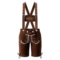Boys Oktoberfest Costume Suspenders Toddler Kids German Munich Bavarian Lederhosen Beer Festival Carnival Halloween Fancy Party 4T