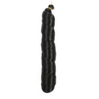150g Display Loose Body Wave Pony Style Spiral Curl Crochet Braid French Curls Synthetic Hair Extensions  Curly Braiding Hair (as the picture,14inch 150g silky)