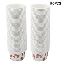 100PCS Food Grade Paper Paper Baking Cups Strawberry Fluted Cupcake Liners  Dessert Serving balta