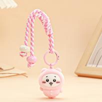 Hot Seller Cute Flocked Chiikawa Key Chain Pendant Hachiware Usagi Doll School Bag Key Chain Pendant Toy Child  Birthday Gifts