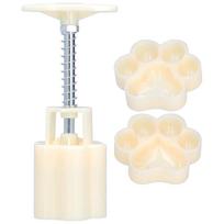 3pcs Food Grade DIY Decorative Mold ABS Cake Biscuit Mold Professional Bear Paw Mold  DIY Dessert balta