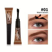 Off Brow Tinting Gel Tattoo Eyebrow Gel Easy Off Effect Waterproof Sweatproof, Transfer Resistant Multi Day Wear Eyebrow Tint, All Skin 01