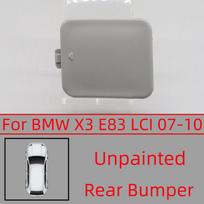 High Quality Spray Paint Rear Bumper Towing Hook Eye Cap Cover For BMW X3 E83 LCI Ordinady Version 2007-2010 Car Accessories