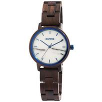 Montre - RAPTOR - Shirine - Bois de santal - Cadran marbre blanc - Ø 36 mm ruda