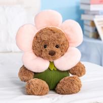 30/40cm Mielas Gėlinis Meškinas Pliušinis Žaislas Meškinas, Pasipuošęs Kaip Gėlė Pliušinė Lėlė Berniukų Ir Mergaičių Kambario Dekoracija Gimtadienio Dovana 30cm rožinė