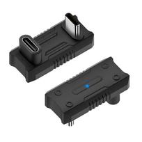 140W Fit for Steam Deck 2-in-1 Extension Connector Right Angle Type-C USB C Adapter For ASUS Rog Ally Game Console Accessories