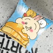 45X45 Cushion Cover 40*40 Kawaii C-Chiikawas Pillow Covers Decorative Sofa Cushions Christmas Home Decoration Living Room Nordic Peach skin 18*18(CM)-1Pcs